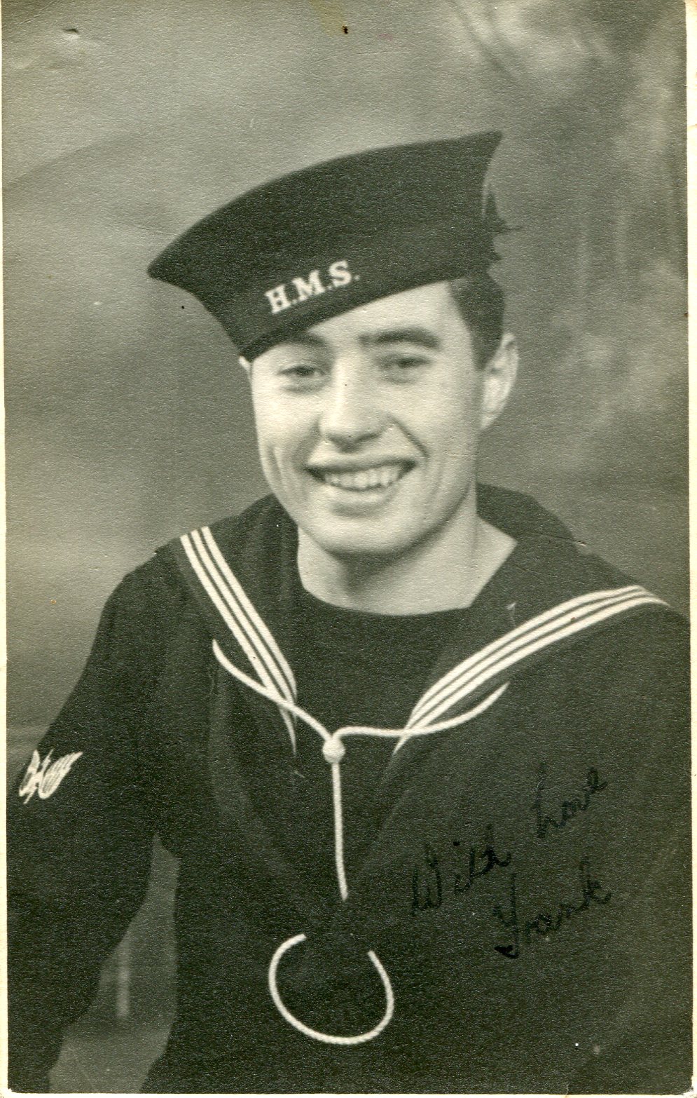 Frank in Navy uniform